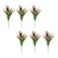 thumbnail image 1 of Paquete de 6 pastos artificiales Naiovety apariencia realista rojo, 1 of 6