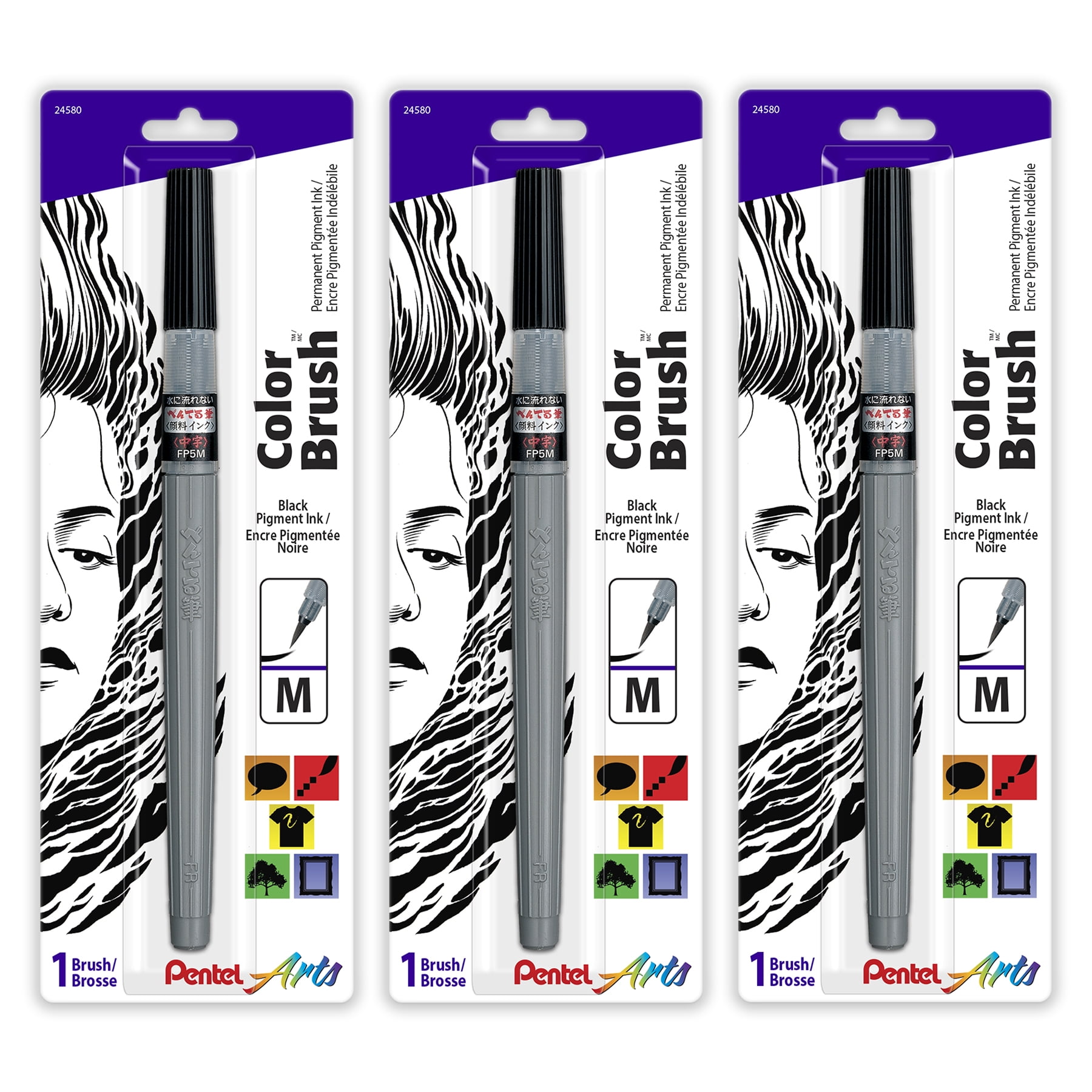 STAEDTLER® Pigment Arts Brush Pens, Assorted Colors, Set of 36