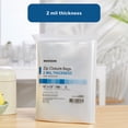thumbnail image 4 of McKesson Zip Closure Bags - Disposable Clear Bag with Reclosable Zipper, 10 in x 13 in, 100 Count, 10 Packs, 1000 Total, 4 of 11