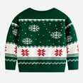 thumbnail image 3 of Autumn/Winter Children's Christmas Cartoon Sweater Cute Base Pullover Sweater For Baby Girls, 3 of 6