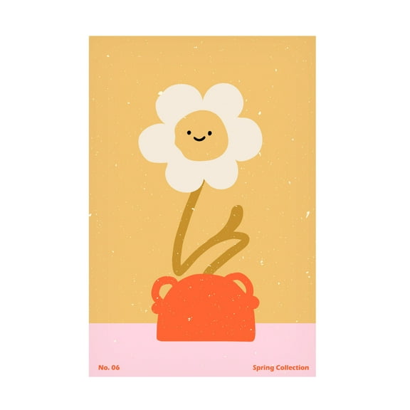 Trademark Fine Art NKTN Spring Flower 06 Canvas Wall Art