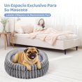 thumbnail image 2 of Cama para Perro Mediano, Diámetro de 60 cm, Cojín Central Extraíble y Lavable, Cama para Perro Chico Reversible, Base Antideslizante e Impermeable, Adecuada para Gatos y Perros, 2 of 8