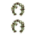 thumbnail image 2 of Youkk Fleurs Artificielles Intérieur Ou Extérieur avec Apparence Réaliste Longue Durée Rouge 2ensemble, 2 of 6