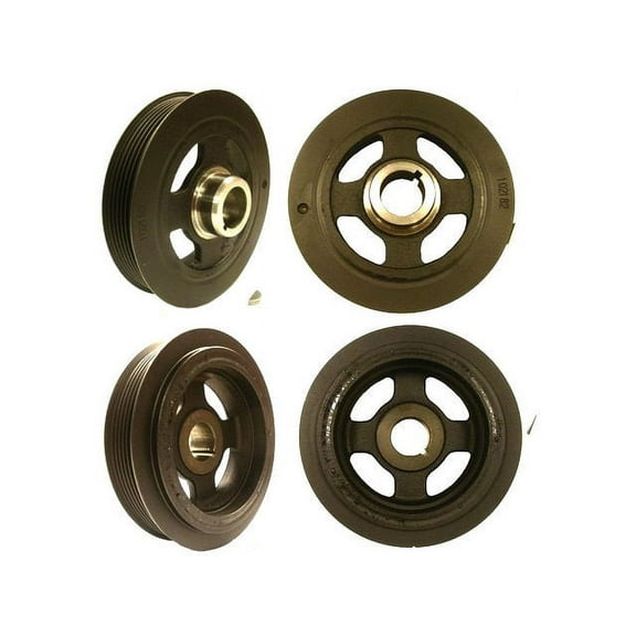 Engine Harmonic Balancer - Compatible with 2000 - 2005 Toyota MR2 Spyder 1.8L 4-Cylinder 1ZZ-FE 2001 2002 2003 2004