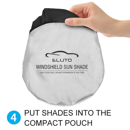 Large 62 x 35.4 inches ELUTO Car Windshield Sun Shade Foldable Car Sun Shade for Windshield Cover Sunshade Reflect Blocks UV Rays Sun Visor Protector Sun Shade Fits Most Windshields Large 62 x 35.4 inches ELUTO Car Windshield Sun Shade Foldable Car Sun Shade for Windshield Cover Sunshade Reflect Blocks UV Rays Sun Visor Protector Sun Shade Fits Most Windshields