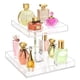 thumbnail image 1 of Organizador de almacenamiento de cosméticos para baño NIUBEE de 2 niveles, acrílico, 1 of 8