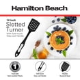 thumbnail image 2 of Espátula Turner Hamilton Beach de plástico duro sólido de 35 cm, color negro, 2 of 7