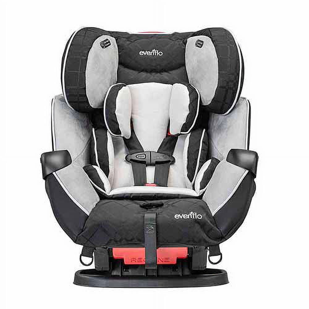 Evenflo Symphony LX All in One Convertible Car Seat Solid Print Black Walmart