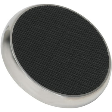 Brake Pedal Foot Pad, Round, Stainless Steel