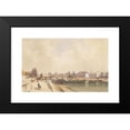 thumbnail image 2 of Thomas Shotter Boys 18x13 Black Modern Framed Museum Art Print Titled - Le Pont-Royal in 1833 (1833), 2 of 5