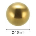 thumbnail image 2 of Uxcell Bearing Balls Metric Brass Precision Balls 10mm, 2 of 5