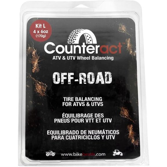 Counteract MK2/3 Tire Balancing Beads and Installation Bottle