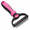 Pink, variant on Pet Grooming Combo, Double-Sided Dematting Comb and Undercoat Rake, Rounded Teeth for Long Haired Pets