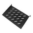 thumbnail image 3 of Estante para rack de servidores, estante para gabinete de red, bandeja voladiza ventilada desmontada para equipos de red de 19", rack y gabinete Profundidad 20 cm, 3 of 8