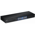 thumbnail image 1 of Conmutador Ethernet de red TRENDnet TEG-S16G de 16 puertos Gigabit, 1 of 4