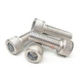 thumbnail image 1 of Huggegwe BOL-65645 M9 Boulon Hexagonal Intérieur Douille Grain Mâle Vis Filetée Pleine Pointe Fine Acier Inoxydable 16mm-50mm Longueur 1pcs-(Longueur : M9 x 16mm x 1mm) CJB91-108966, 1 of 2