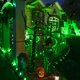 thumbnail image 5 of Guirnalda de luces LED de 300 pies para interior y exterior, impermeable, luces navideñas con cable transparente, 8 modos de iluminación, ideal para árbol de Navidad, boda, fiesta, dormitorio, jardín, 5 of 8