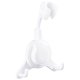 thumbnail image 1 of Soporte para cabezal de ducha Soporte para cabezal de ducha Soporte para baño doméstico Sin perforaciones Extraíble blanco, 1 of 7