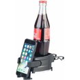 thumbnail image 3 of Soporte para bebidas para coche: Soporte para bebidas y smartphone 2 en 1 para ventilación de coche (portavasos para coche), 3 of 4