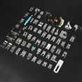 thumbnail image 1 of Piezas de máquina de coser Ecomeon 62 piezas prensatelas compatibles con Brother Babylock Singer Janome Elna Toyota New Home Simplicity Necchi Kenmore, 1 of 5