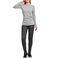thumbnail image 3 of Women's Polar Fleece Lined Jeggings/ Winter Pants, Black L, 1 Piece, 3 of 5