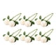 thumbnail image 1 of Wosthever 12 Uds flores artificiales crisantemo bola planta flores ramo de novia para jardín fiesta cafetería decoraciones Decoración Blanco, 1 of 6