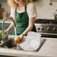 thumbnail image 2 of Strainer For Washing Rice & Vegetables High Capacity Kitchen Colander With Handles Durable Mesh Food For Fruits Pasta And (Stylish & Compact) Pot Drying Rack for Kitchen Counter Wooden Drying Rack for, 2 of 4
