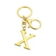 thumbnail image 2 of Personalized Initial Keychain, Gold Letter Pendant Charm for Keys, Bag, Wallet, Christmas Gift, Custom Monogram Jewelry Accessory for Women Men, 2 of 6