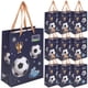 thumbnail image 1 of KAKOWELY 12 bolsas de regalo de fútbol, bolsas de papel para dulces, bolsas de regalo, 1 of 4