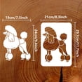 thumbnail image 2 of Poodle Stencil for DIY Painting 8.3x11.7inch Reusable Dog Pattern Drawing Template Puppy Dog Painting Stencil Animal Theme Craft Stencil for DIY Painting on Wall Furniture DIY Home Decor, 2 of 7