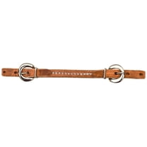 Sewn Leather Curb Strap (each) Color: Harness