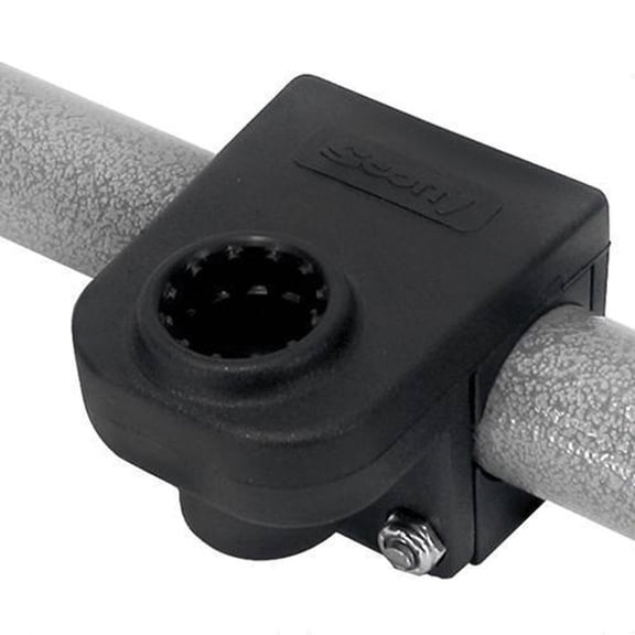 Scotty 1-1/4" Rail Mounting Adapter Black