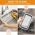 thumbnail image 2 of GWY Air Fryer Tray for Dual Zone 360 Air Fryer Oven 25 QT Extra Large, 11.5''×6.7'' Stainless Steel Air Fryer Accessories Grill Pan Grill Plate Crisper Plate Replacement Parts Rack 2-Piece, 2 of 7