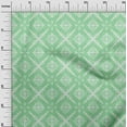 thumbnail image 3 of oneOone Polyester Spandex Lime Green Fabric African Fabric For Sewing Printed Craft Fabric By The Yard 56 Inch Wide, 3 of 5