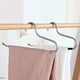 thumbnail image 5 of Perchas multiusos para pantalones, armario, bufandas, organizador, estantes para colgar pantalones, 6 unidades, 5 of 7