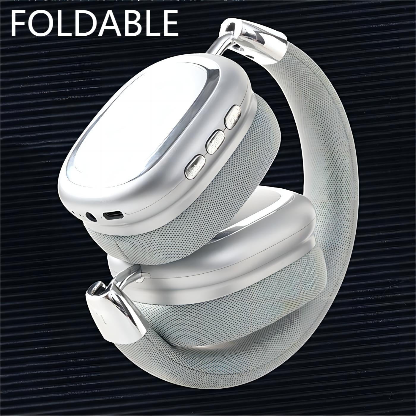SYGTA Wireless Headphones Bluetooth,over Ear Headphones with Microphones for iOS/Android,Silver - Walmart.com SYGTA Wireless Headphones Bluetooth,over Ear Headphones with Microphones for iOS/Android,Silver - Walmart.com