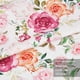 thumbnail image 4 of Claswcalor Delantal de flores rosas con bolsillos Delantal floral para cocinar Delantal de cocina de rosas de acuarela para mujer Delantal con pechera ajustable impermeable, 4 of 5