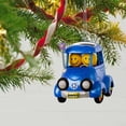 thumbnail image 2 of Hallmark Keepsake Christmas Ornament 2018 Year Dated Emoji Smile Face Happy Flower Power Car With Music and Solar Motion,, 2 of 3