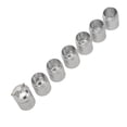 thumbnail image 4 of Metal Small Medicine Box, Portable Large Capacity Emergency Keychain Pill Holder  For Outdoors Silver, 4 of 8