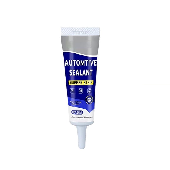 Car Door Rubber Sealant Adhesive, 2‑in‑1 Seal & Bond Automotive Repair Glue, Fixes Rubber Strip Gaps, Tears & Loose Trim for Car Interior Parts