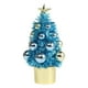 thumbnail image 1 of Colección de esculturas y estatuas de árbol de Navidad, suministros para manualidades, adornos de mesa para Azul, 1 of 9