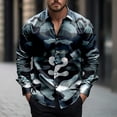 thumbnail image 2 of QingYiHua Men's Button-Down Shirts Fashionable Camouflage Print Casual Long Sleeve Turndown Collar Shirt Men Clothes Fashion 2025 Spring Fall Flash&nbsp;s, 2 of 5
