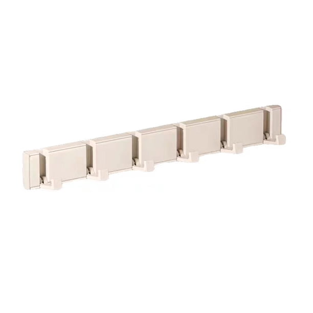 Gancho invisible para puerta de baño detrás del gancho para ropa plegable percha plegable para ropa