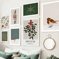 thumbnail image 2 of Carteles minimalistas de Navidad para decoración del hogar, impresiones en lienzo, galería de pintura, arte de pared nórdico, sala de estar, vacaciones modernas, 2 of 4