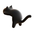 thumbnail image 3 of Cat Hook Desk Edge Hanger Self Sticky No Drill Space Saving Organizer for School Office Dormitory, 3 of 9