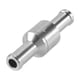 thumbnail image 3 of 8mm Check Valve Brake Servo Booster No Return Inline One Way Valve Non Return Valve Vacuum Hose Aluminum Valve, 3 of 5