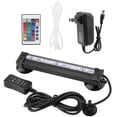 thumbnail image 1 of HUGFEGWE LED Aquarium Light Fish Tank Bubble Light Underwater Led Light with Remote Control + Manual Color Change - Highlight Colorful Aquarium Light Kit(US Plug)(16cm) CA919-85110, 1 of 9