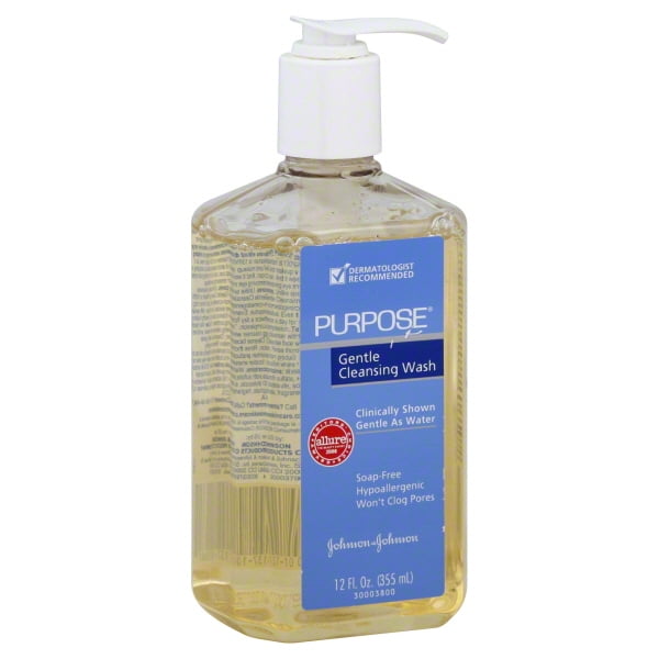 Johnson & Johnson Purpose Gentle Cleansing Wash, 12 oz