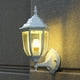 thumbnail image 2 of Farol de pared para exteriores, aplique de pared exterior impermeable, luz blanca para porche delantero, montaje en pared para garaje, patio, patio, (bombilla incluida), 2 of 4