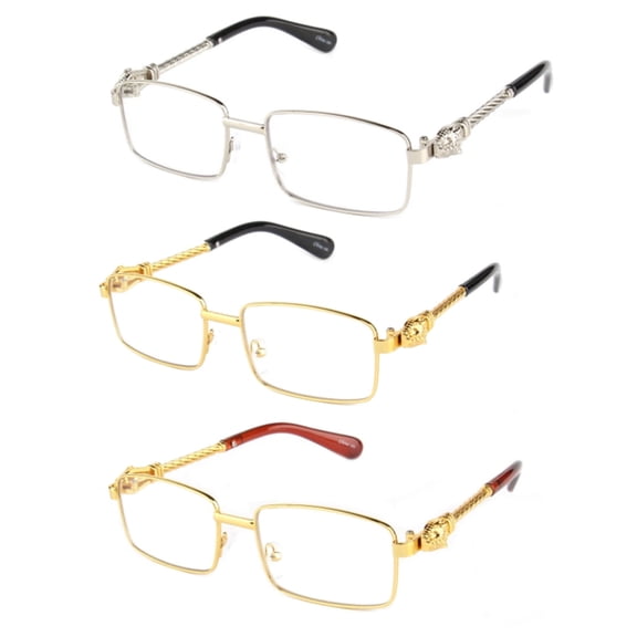 Mens Womens Clear Lens Fashion Glasses Square Frame Eyewear J7088 CL GBK